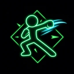 Neon Stick Arena: Fight Game