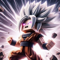 Icône de Pixel Cube Z Super Warriors